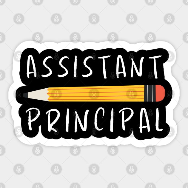 Assistant Principal Sticker by Creatifly Graphic Tees
